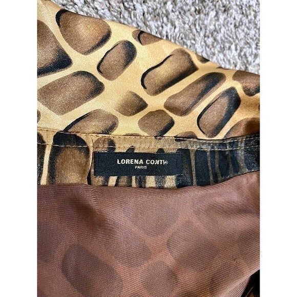 Elegant Animal Print Sleeveless Dress - Picture 8 of 12